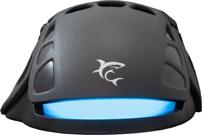 White Shark Ector Black Gaming Mouse, schwarz, USB