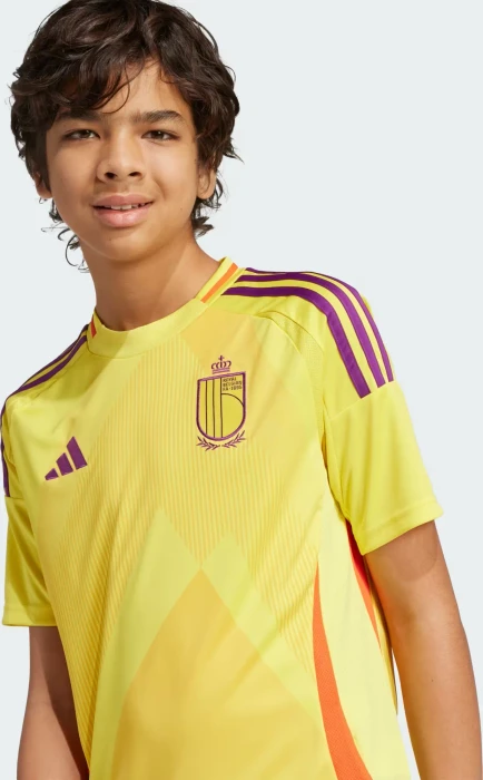 adidas UEFA EURO 2025 Belgien Frauenteam Auswärtstrikot (Junior)