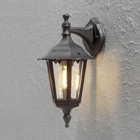 Konstsmide Firenze 22cm Wandleuchte hängend schwarz