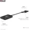 Club 3D USB-C auf dualen HDMI Videosplitter, USB-C 3.0 [Stecker], USB-A 3.0 [Stecker] Vorschaubild
