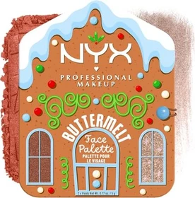 NYX Gingerbaddie Land Buttermelt Face Palette deep, 10g