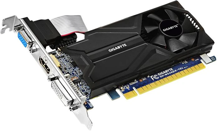 GIGABYTE GeForce GT 640, 1GB GDDR5, VGA, DVI, HDMI