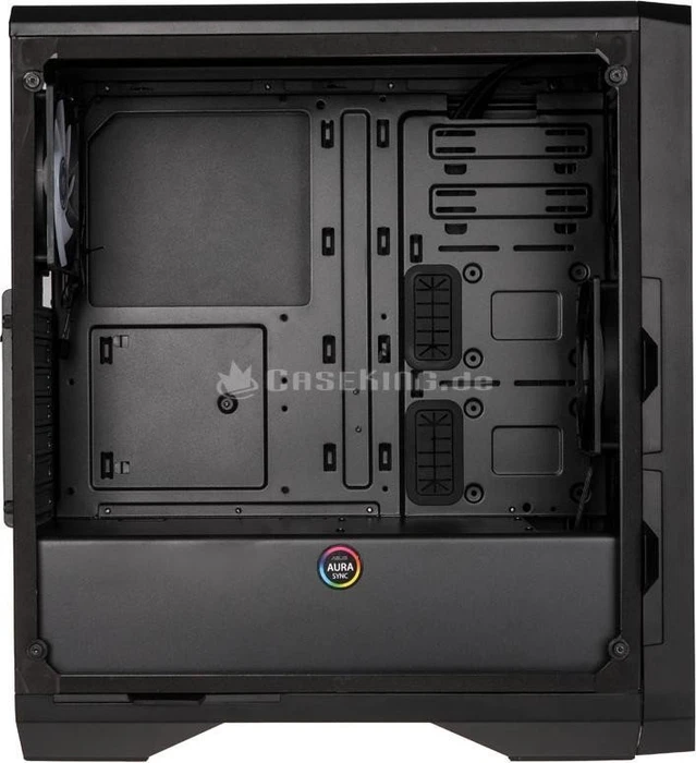 BitFenix Enso RGB, schwarz, Glasfenster