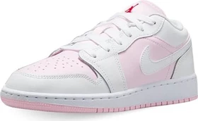 Nike Air Jordan 1 Low pink foam/fire red/white (Herren)