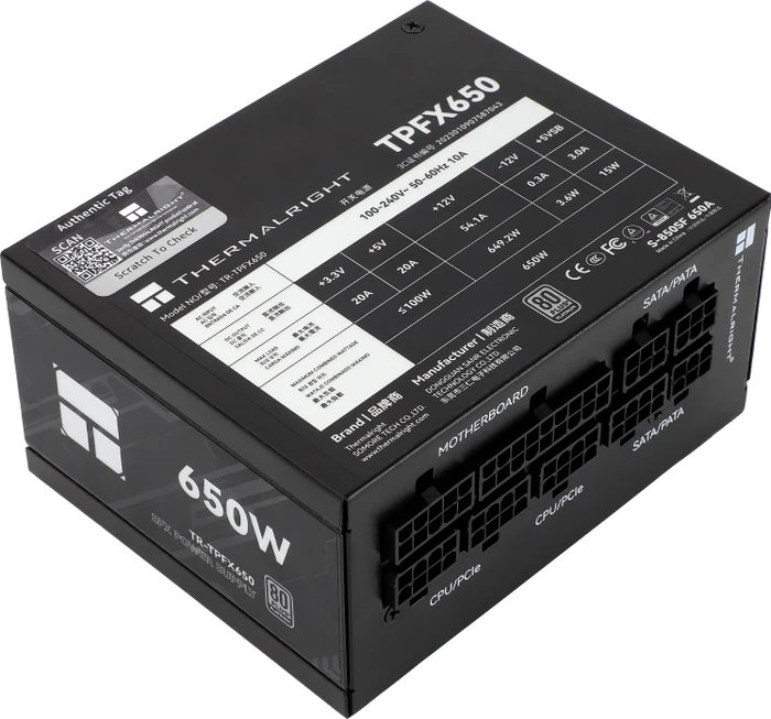 Thermalright TPFX-650 650W, ATX 3.0