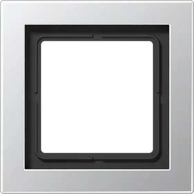 Jung Serie LS-design Rahmen Metallausführung 1-fach, aluminium