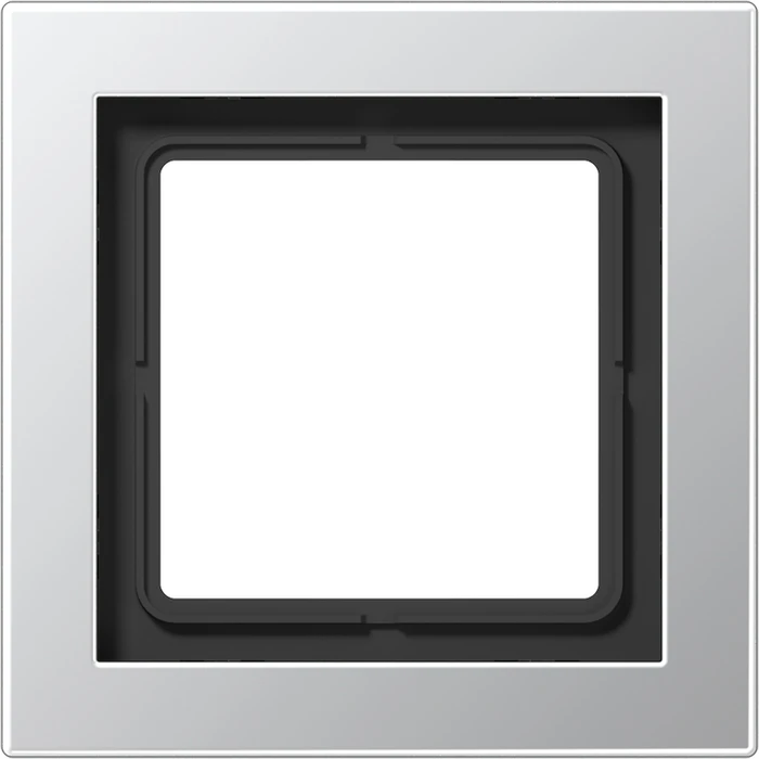 Jung Serie LS-design Rahmen Metallausführung 1-fach, aluminium