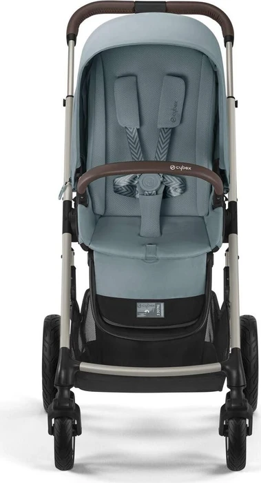 Cybex Talos S Lux Taupe Frame stormy blue