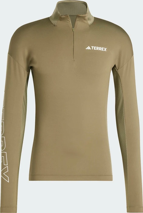 adidas Terrex Xperior Funktionsshirt langarm olive strata (Herren)