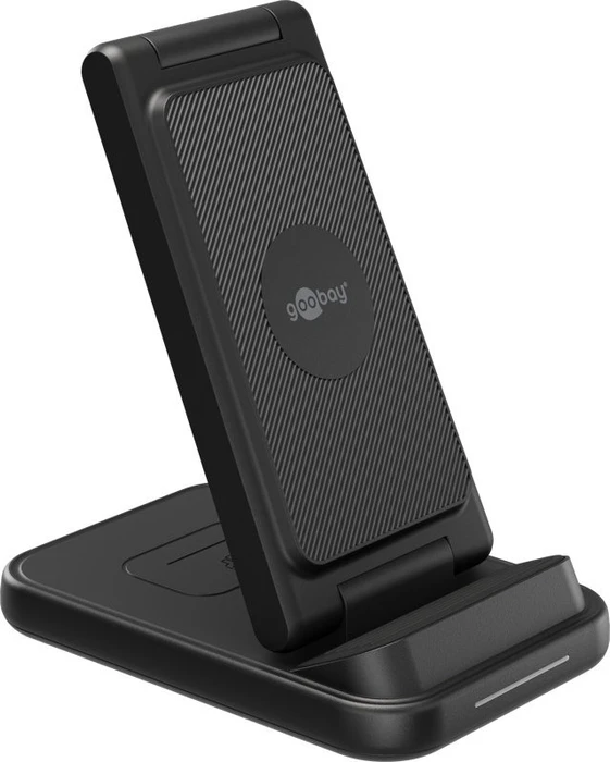 Wentronic Kabelloses 3-in-1 Ladegerät 15W schwarz
