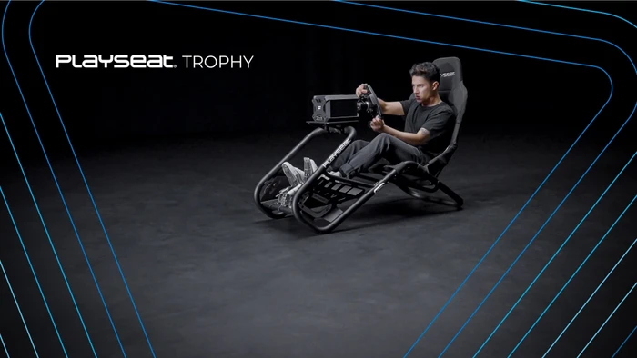 Playseat Trophy Black - Sim Racing Cockpit, schwarz