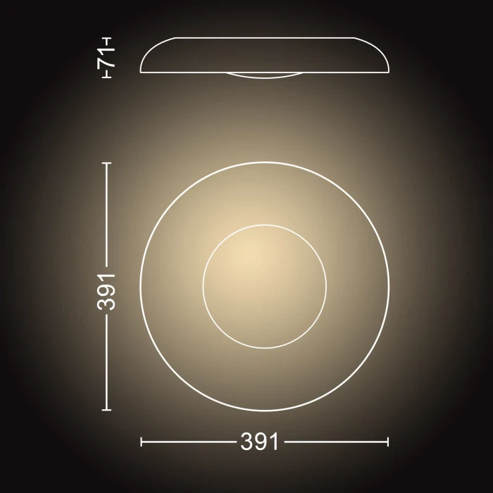 Philips Hue White Ambiance Still schwarz
