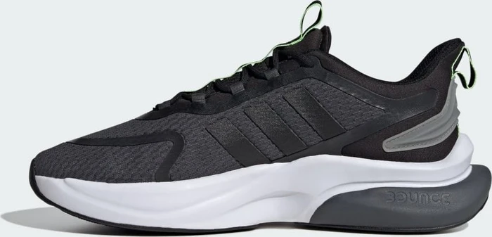 adidas Alphabounce+ Bounce grey six/core black/green spark
