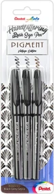Pentel Brush Sign Pen Pigment SESP15 Vintage Ink Edition sortiert, 3er-Set