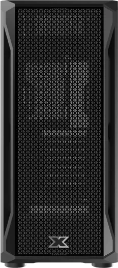 Xigmatek Gaming X, schwarz, Glasfenster