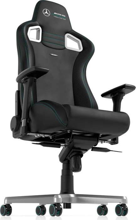noblechairs Epic Mercedes-AMG Petronas Formula One Team 2021 Edition Gamingstuhl, schwarz/silber