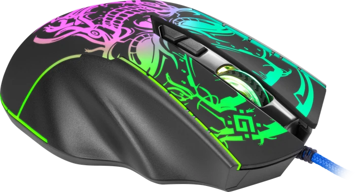 Defender Bulletstorm GM-928 RGB Gaming Mouse schwarz, USB