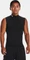 Under Armour HeatGear Mock Kompressionsshirt ärmellos schwarz/weiß (Herren) Vorschaubild