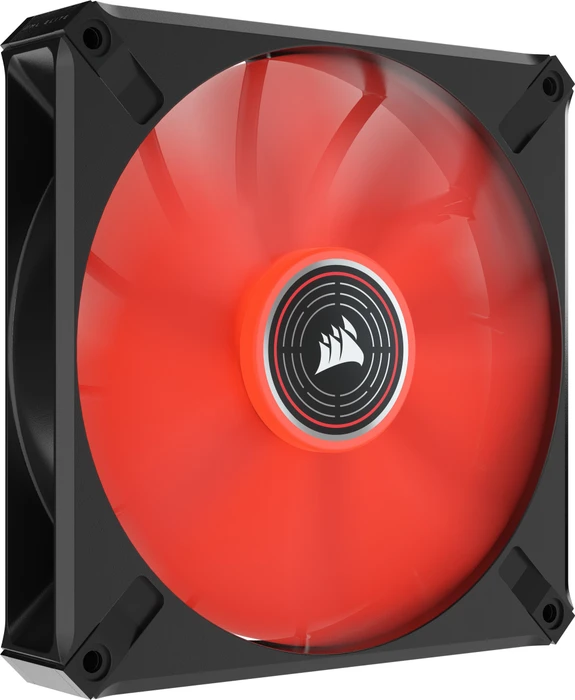 Corsair ML Series ML140 LED Elite Red, schwarz, 140mm