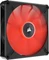 Corsair ML Series ML140 LED Elite Red, schwarz, 140mm Vorschaubild