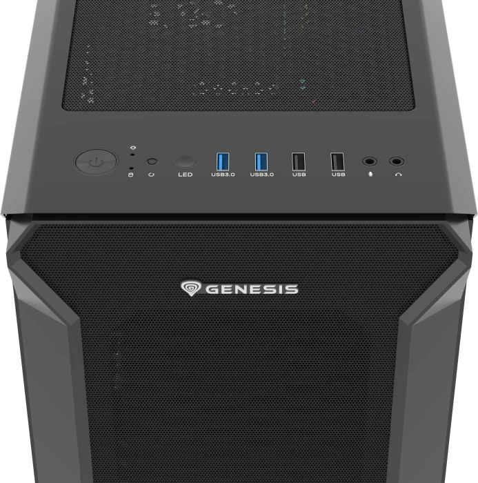 Genesis Irid 505F, Glasfenster