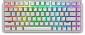 Dell Alienware Pro Wireless Gaming Keyboard, Lunar Light, 75%, LEDs RGB, hot-swap, Alienware Linear RED, USB/Bluetooth, US (545-BBFR)