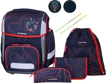 Schneiders Ergolite Schultaschen-Set 9-tlg.