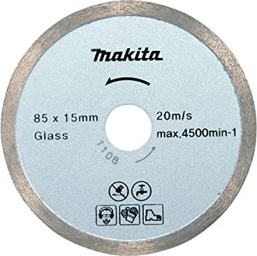 Makita Glas Diamanttrennscheibe, 85x1.8x15mm, 1 Stück
