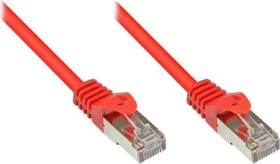 Good Connections RNS Patchkabel, Cat5e, SF/UTP, RJ-45/RJ-45, 0.25m, rot