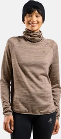 Odlo Run Easy Warm Laufshirt langarm cinder melange (Damen)