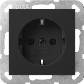 Gira SCHUKO-Steckdose 16A 250V, schwarz