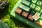 8BitDo Retro 87 Mechanical Keyboard, Forest Wonder, grün, Core Green Tactile, USB/Bluetooth, US Vorschaubild