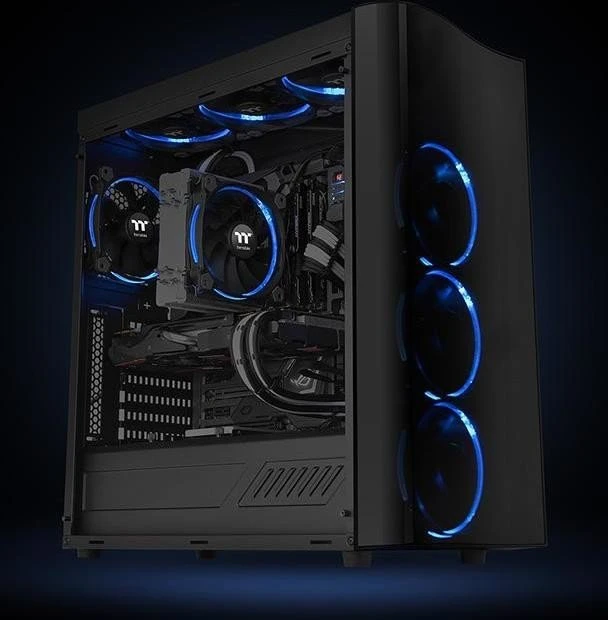 Thermaltake Riing 12 LED RGB Radiator Fan Sync Edition, 120mm, 3er-Pack