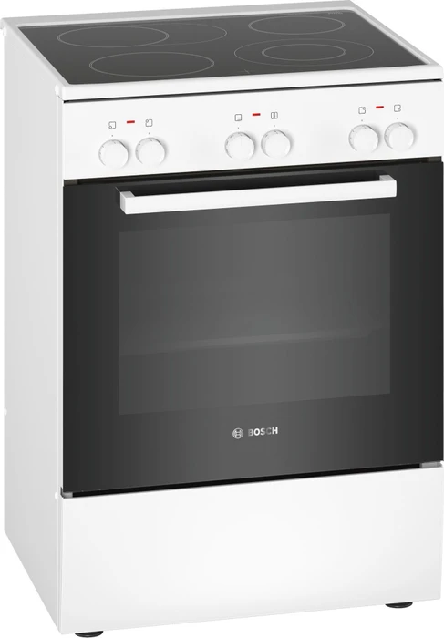 Bosch Serie 2 HKA090220 Elektroherd mit Glaskeramik-Kochfeld