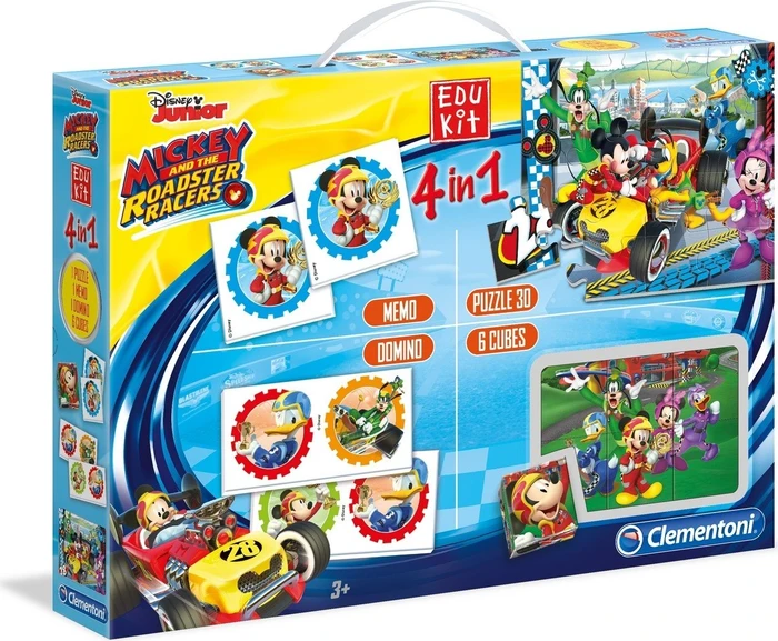 Edukit 4in1 Micky und die Flinken Flitzer