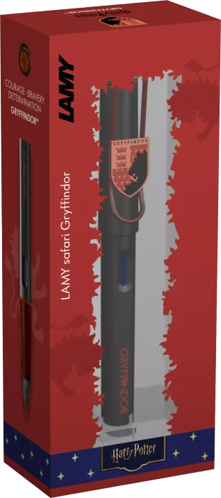 Lamy safari Harry Potter Gryffindor schwarz, rechte Hand, mittel