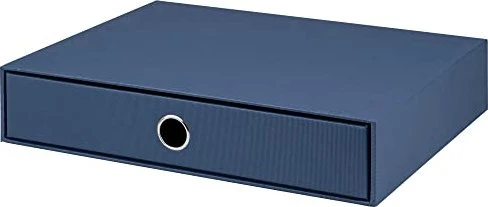Rössler 1er Schubladenbox, 1 Schublade, A4, navy