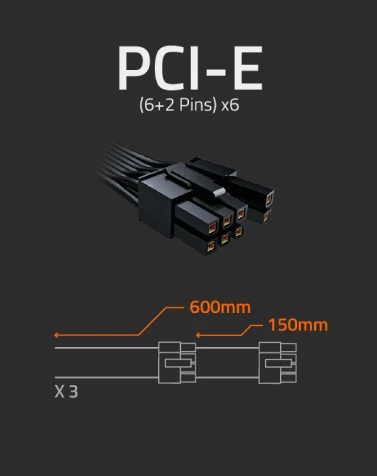 GIGABYTE UD1000GM 1000W, ATX 2.31