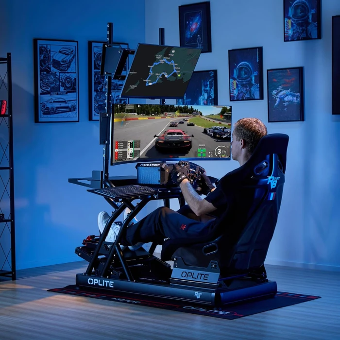 Oplite R8 Single Monitor Mount, schwarz