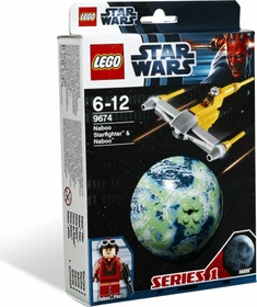 LEGO Star Wars Buildable Galaxy - Naboo Starfighter & Naboo