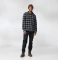 Fjällräven Övik Heavy Flannel Hemd langarm dark navy/buckwheat brown (Herren) Vorschaubild