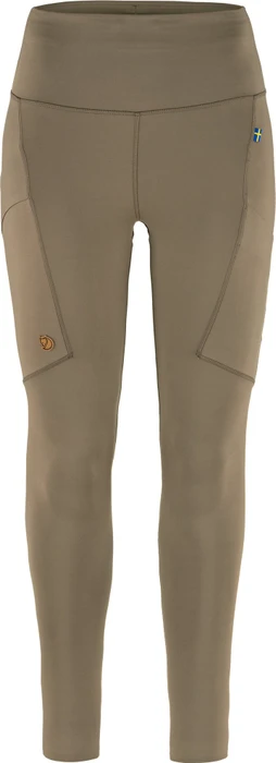 Fjällräven Abisko Tights Hose 7/8 suede brown (Damen)