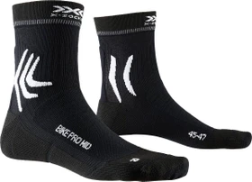 X-Bionic Bike Pro Mid Fahrradsocken opal black