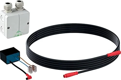 Geberit Set Netzteil 230V/12V/50Hz, mit Spannungsversorgungskabel 1.8m und Kombinationsanschlussdose