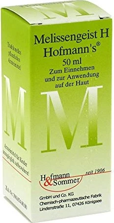 Hofmann & Sommer Melissengeist H Hofmann's Tropfen, 50ml