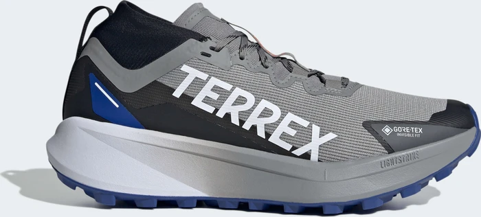 adidas Terrex Agravic GTX charcoal solid grey/semi impact orange/semi lucid blue (Herren)