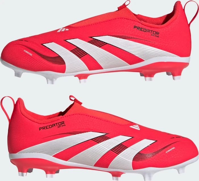 adidas Predator League Laceless FG lucid red/cloud white/core black (Junior)