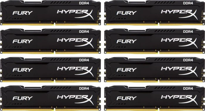Kingston FURY schwarz UDIMM 64GB Kit, DDR4-2133, CL14-14-14, 2R