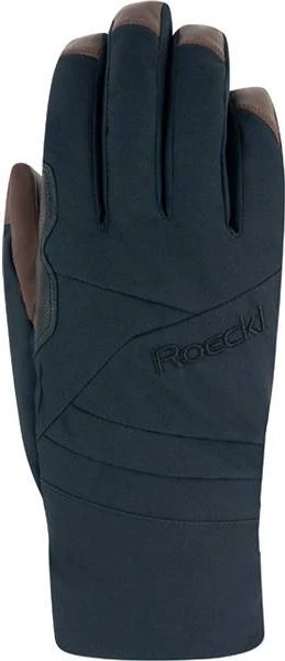 Roeckl Sequoia STX Skihandschuhe schwarz/braun