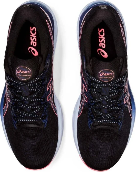 Asics Gel-Cumulus 23 black/blazing coral (Damen)